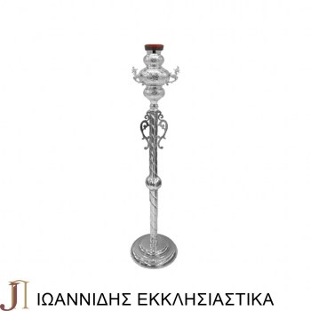 ALTAR VIGIL LAMP SILVER PLATED